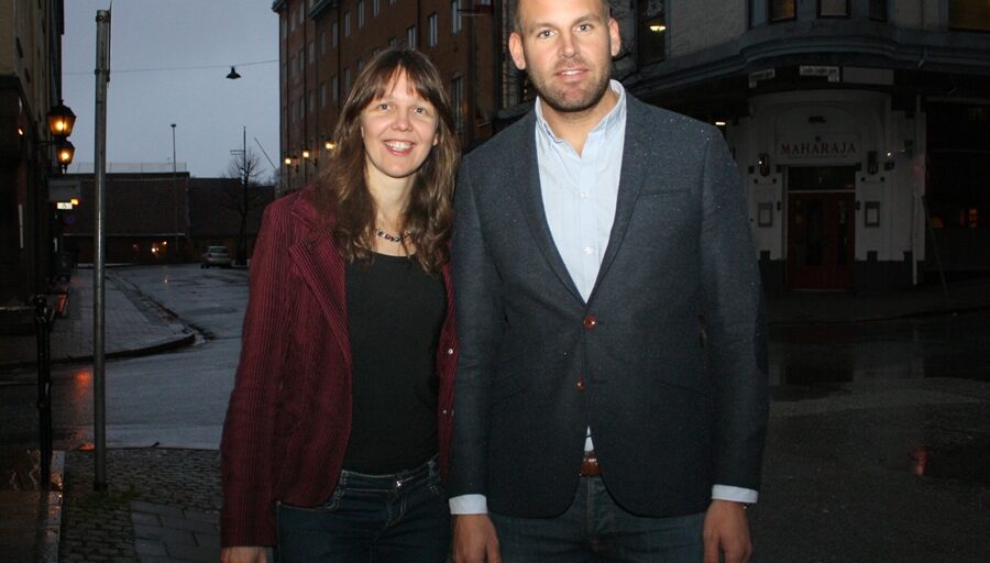 To personer. Foto.
